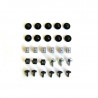 Kit de clips de protections de moteur - Audi A1 Seat Cordoba Ibiza Vw polo Skoda Fabia Roomster RX90222