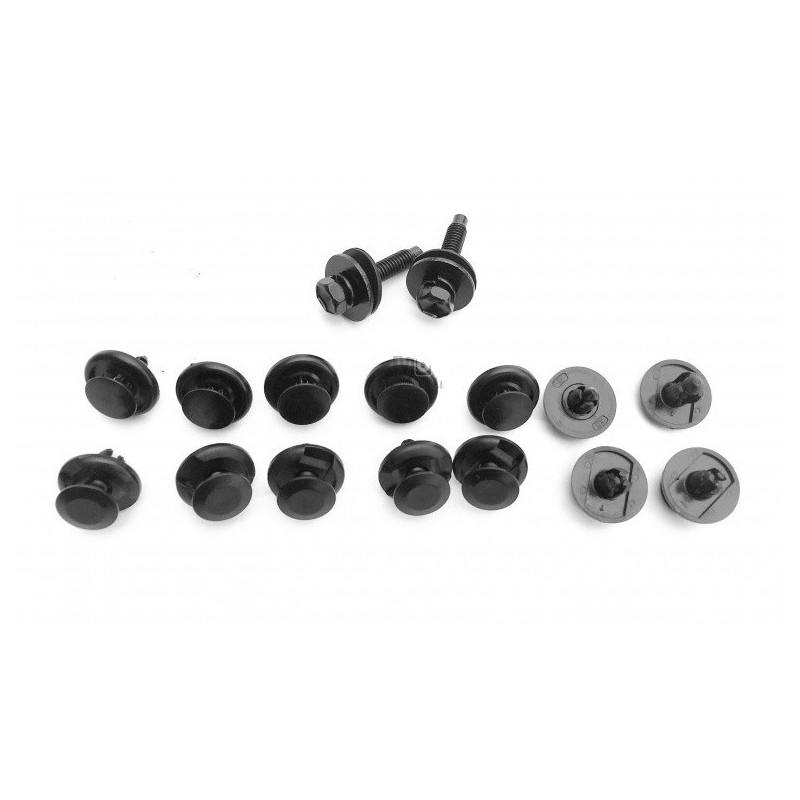 1x Kit de clips de protections de moteur Toyota