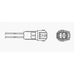 Sonde lambda (sonde catalyseur) Suzuki Grand Vitara, Jimny OZA668-EE51