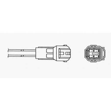 Sonde lambda (sonde catalyseur) Suzuki Grand Vitara, Jimny OZA668-EE51 Sonde lambda (sonde catalyseur) Suzuki Grand Vitara, Jimny OZA668-EE51