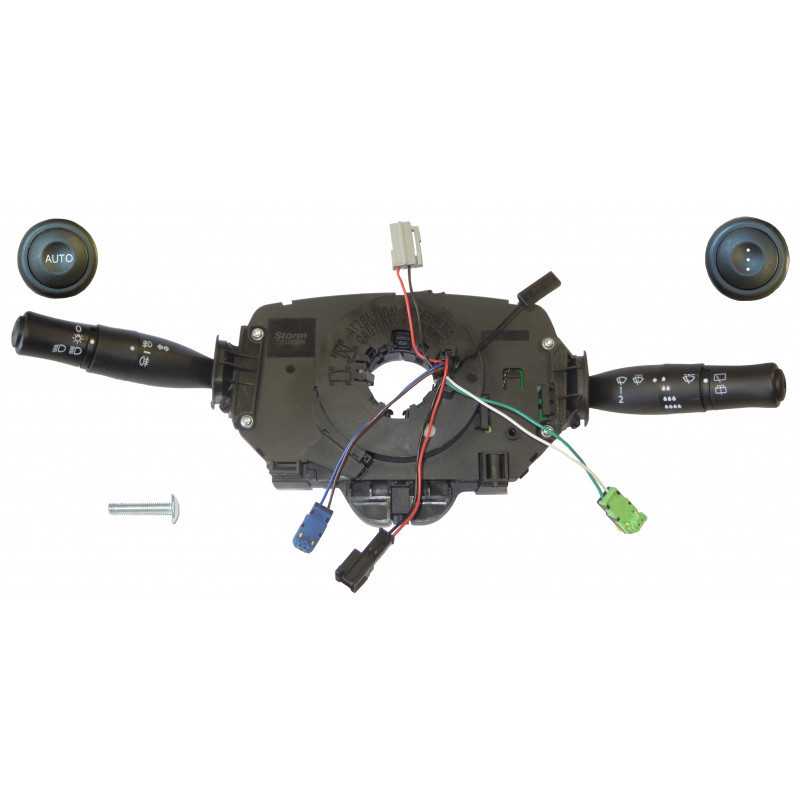 Commodo complet clignotant phare essuie glace - Renault Mégane 2 Mégane 2 CC Scénic 2 8712002