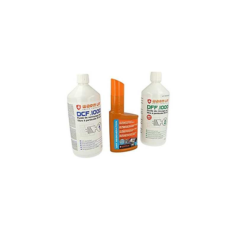 D.P.F. CLEANING KIT Fluides de nettoyage pour filtre à particules (F.A.P). DCK1000