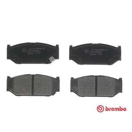 Jeu de 4 plaquettes de frein avant Suzuki Swift IV P79031 Jeu de 4 plaquettes de frein avant Suzuki Swift IV P79031