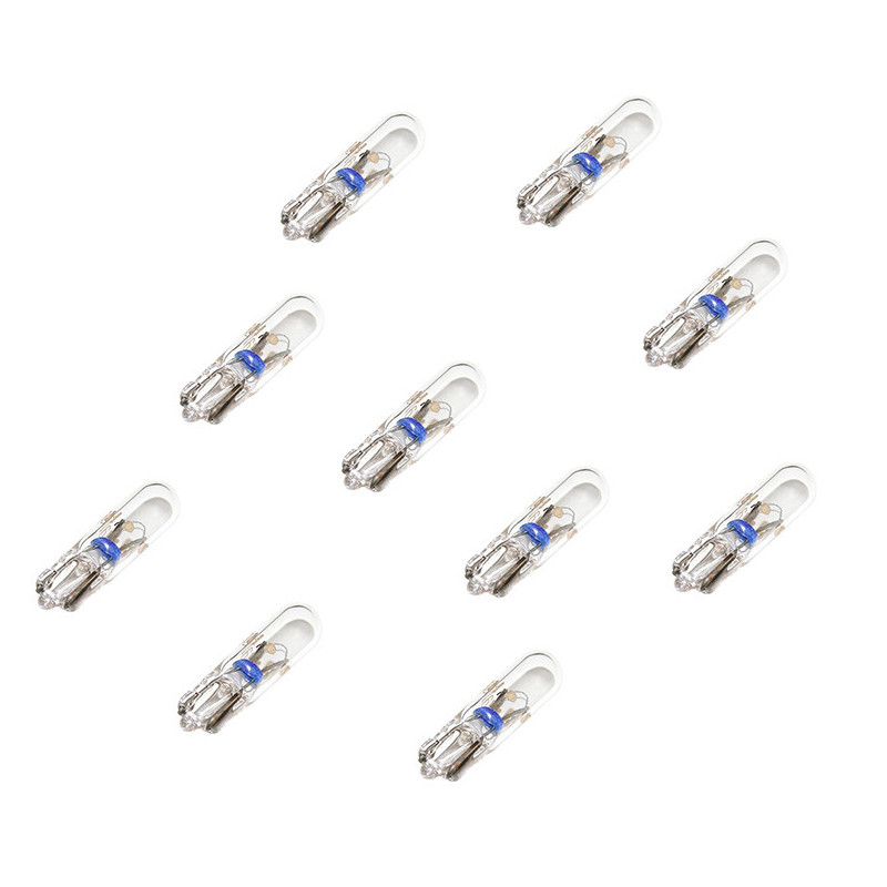 10x Ampoules 6V 1,2W NORME W2W CULOT W2x4,6D - Scooter Peugeot 124662