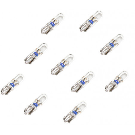 10x Ampoules 6V 1,2W NORME W2W CULOT W2x4,6D - Scooter Peugeot 124662