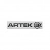 Autocollant/Sticker Cyclomoteur Artek Noir Precoupe - 280mm x 60mm 154099