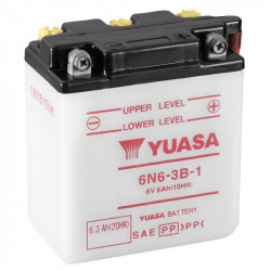 Batterie 6V 6 Ah 6N6-3B-1 avec Entretien - Honda ST DAX 50 147646