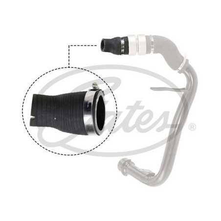 Durite de turbo (gaine de suralimentation) Citroën Jumper, Fiat Ducato, Peugeot Boxer 09-0588 Durite de turbo (gaine de suralimentation) Citroën Jumper, Fiat Ducato, Peugeot Boxer 09-0588