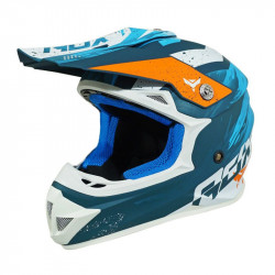 Casque Cross Adulte ADX MX2 Bleu Mat Boucle Double D - S 161177