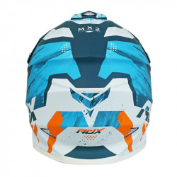 Casque Cross Adulte ADX MX2 Bleu Mat Boucle Double D - S 161177