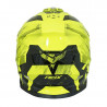 Casque Cross Adulte ADX MX2 Jaune Fluo Brillant Boucle Double D - S 161560