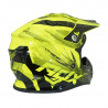 Casque Cross Adulte ADX MX2 Jaune Fluo Brillant Boucle Double D - S 161560