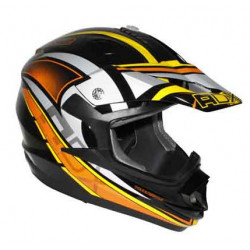 Casque Cross Adulte ADX MX2 Thunderbolt Noir/Orange - XL 30374