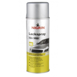 Spray de peinture nitrocellulose argent - 400 ml