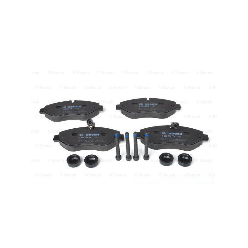 Jeu de 4 plaquettes de frein avant Renault Maxity cap charge 3500kg