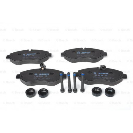 Jeu de 4 plaquettes de frein avant Renault Maxity cap charge 3500kg