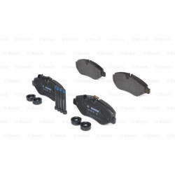 Jeu de 4 plaquettes de frein avant Renault Maxity cap charge 3500kg
