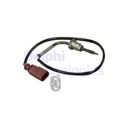 Sonde de température, gaz d'échappement Audi A3, Seat Altea Leon Toledo, Skoda Octavia Superb, VW Eos Golf 5 Plus Jetta