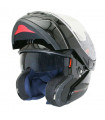 Casque Integral Modulable Mt Atom Sv Double Ecrans Uni Noir Brillant - XS