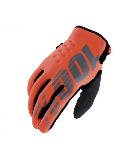 Gants Adulte Brisko CE Orange Fluo T8 - S