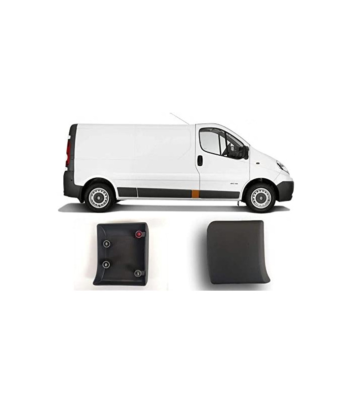 Baguette, bande protectrice panneau latérale droit Nissan Primastar, Opel Vivaro, Renault Trafic