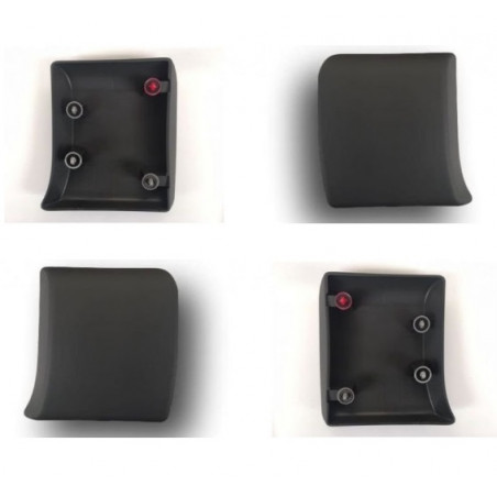 Pack Baguettes, bandes protectrice panneau latérale droit gauche Nissan Primastar, Opel Vivaro, Renault Trafic