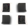 Pack Baguettes, bandes protectrice panneau latérale droit gauche Nissan Primastar, Opel Vivaro, Renault Trafic
