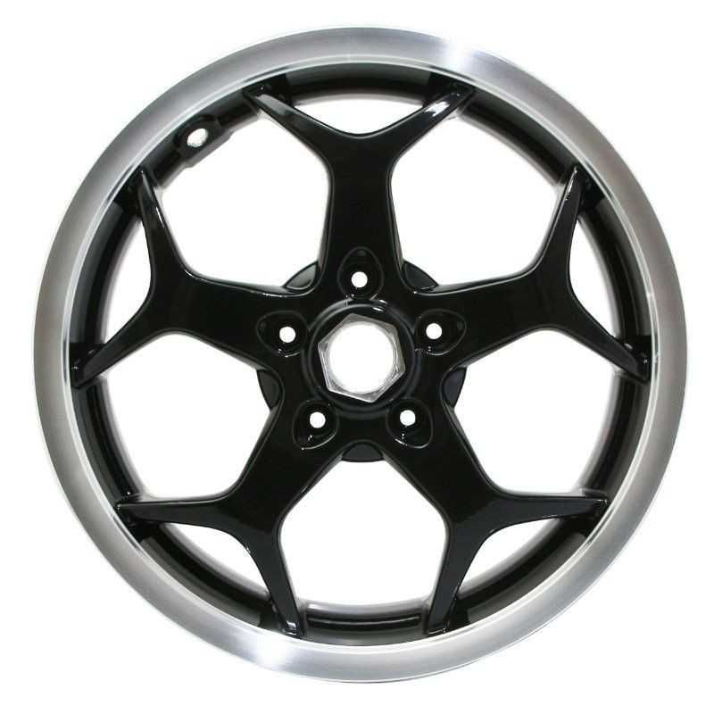 Roue Avant 3.00X13 Pouces Version Sport Noir Origine Piaggio 300-500 MP3 2014-