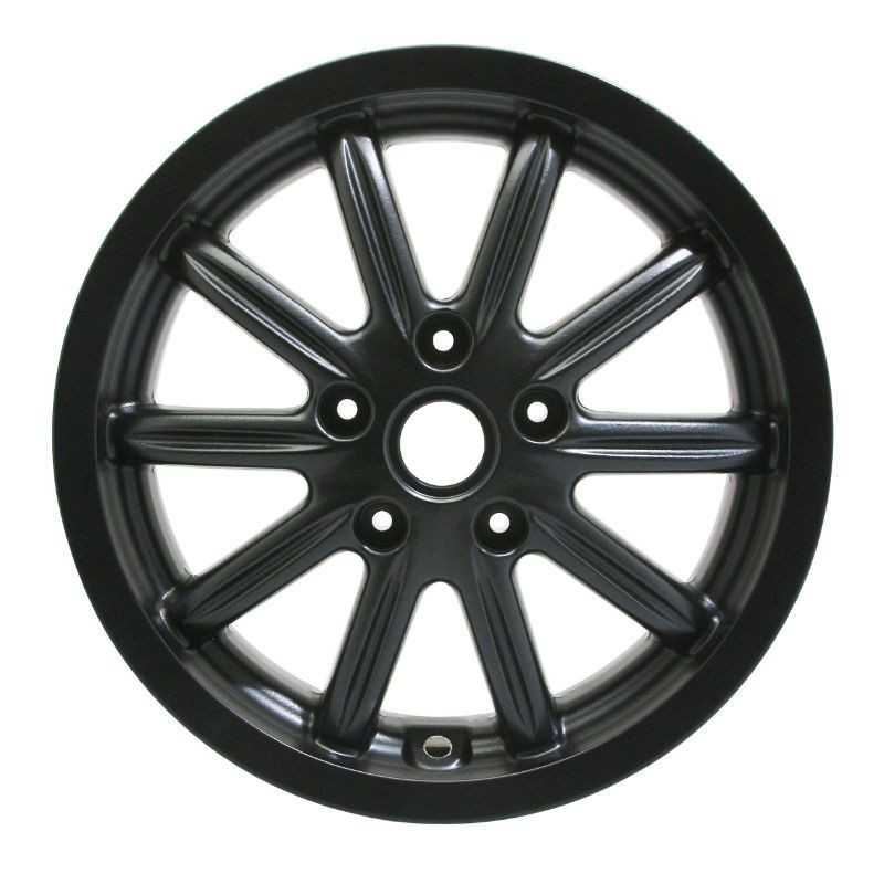 Roue Avant 3.00X12 Pouces Gauche ou Droite Noir Origine Piaggio 300-500 MP3 400 MP3 Gilera 500 Fuoco