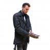 Veste 3/4 Adx Look in Noir (Avec Protections/Sans Plaque Dorsale) - Taille S