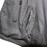 Veste 3/4 Adx Look in Noir (Avec Protections/Sans Plaque Dorsale) - Taille S