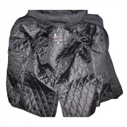 Veste 3/4 Adx Look in Noir (Avec Protections/Sans Plaque Dorsale) - Taille L