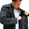 Veste 3/4 Adx Look in Noir (Avec Protections/Sans Plaque Dorsale) - Taille XL