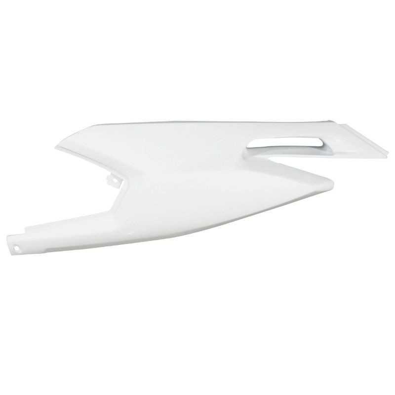 Aile/Flan Arriere Droite Blanche - Origine Piaggio Gilera 50 SMT, RCR Aprilia 50 SX, RX 2018-