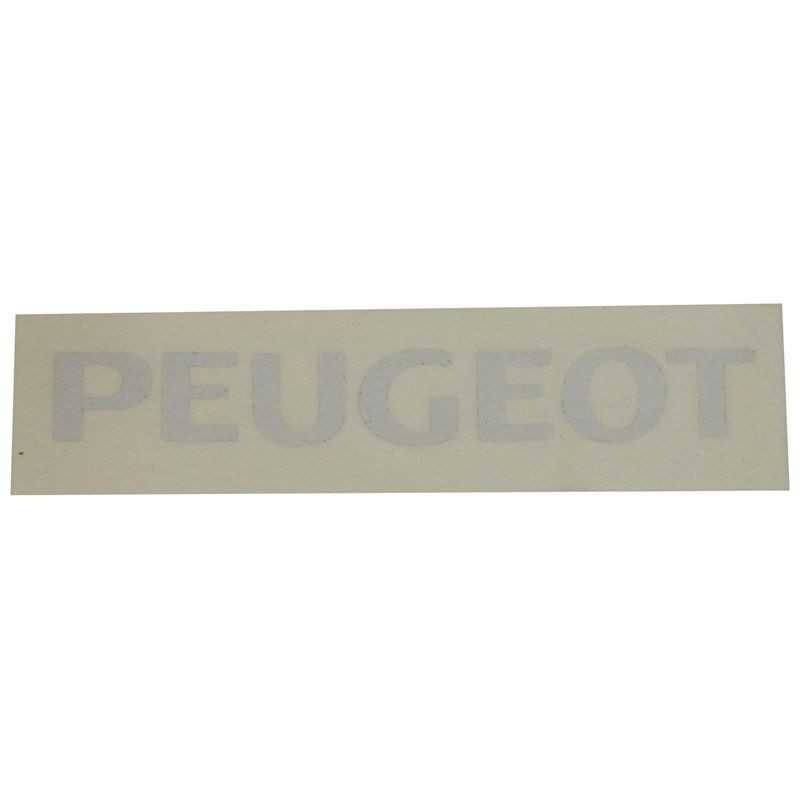 Autocollant/Sticker Cyclo Pour Selle ou Carosserie Peugeot Blanc