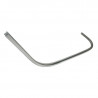 Baguette de Tablier Avant Droit Scoot Adaptable Chrome Piaggio 50-125 Vespa LX 2005-