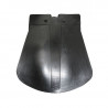 Bavette de Garde Boue Arriere Noir Cyclo Adaptable MBK 51