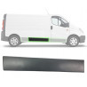 Baguette, bande protectrice laterale centre droit Nissan Primastar, Opel Vivaro, Renault Trafic