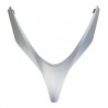 Cache Superieur de Face Avant Gris Origine - Piaggio 300-500 MP3 Business 2014-