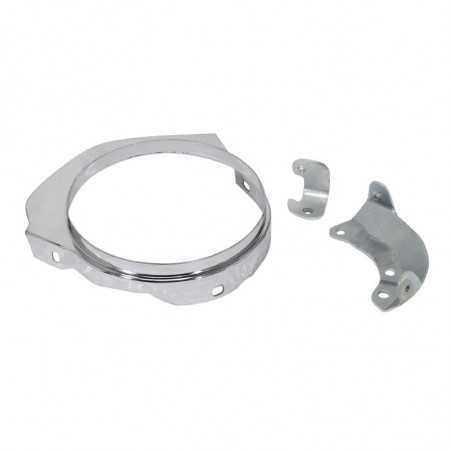 Cache/Carter Courroie Chrome Cyclo Adaptable - Mbk 88 881