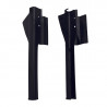 Pack Capotage de Fourche Cyclo Noir - Peugeot 103 Vogue MVL