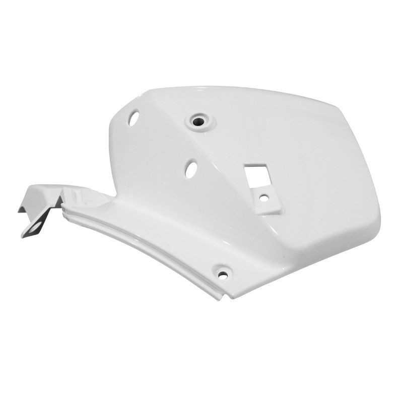 Carenage Moteur Droit Blanc Brillant Scoot Adaptable Peugeot 50 TKR, TREKKER 2007-