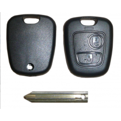 Télécommande coque de clé 2 boutons Citroën Xsara Picasso, Berlingo