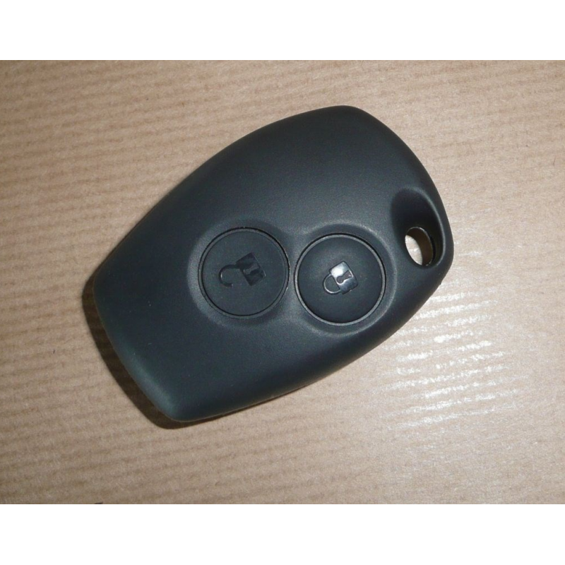 Acheter 2 boutons coque en silicone à distance voiture etui clés coque  adaptée pour Renault trafic Kangoo