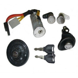 Kit Serrure Portes Coffre Bouchon Reservoir - Renault Twingo BF-92029