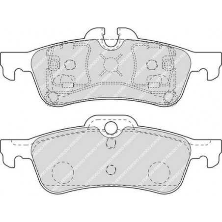 Plaquette de Frein Arriere - Mini Cooper gdb1561