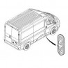 Bouton de Contact Porte Arriere - Citroen Jumper Fiat Ducato Peugeot Boxer Apres 2006 2739213