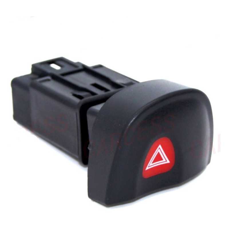 Interrupteur Lève-vitre Passager Pour Renault Clio 2/3, Mégane 2, Scénic 2, Laguna 2 - 6 Broches - Remplace 8200414961