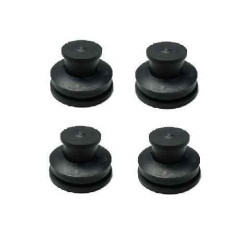 4x Clip de Fixation Cache...