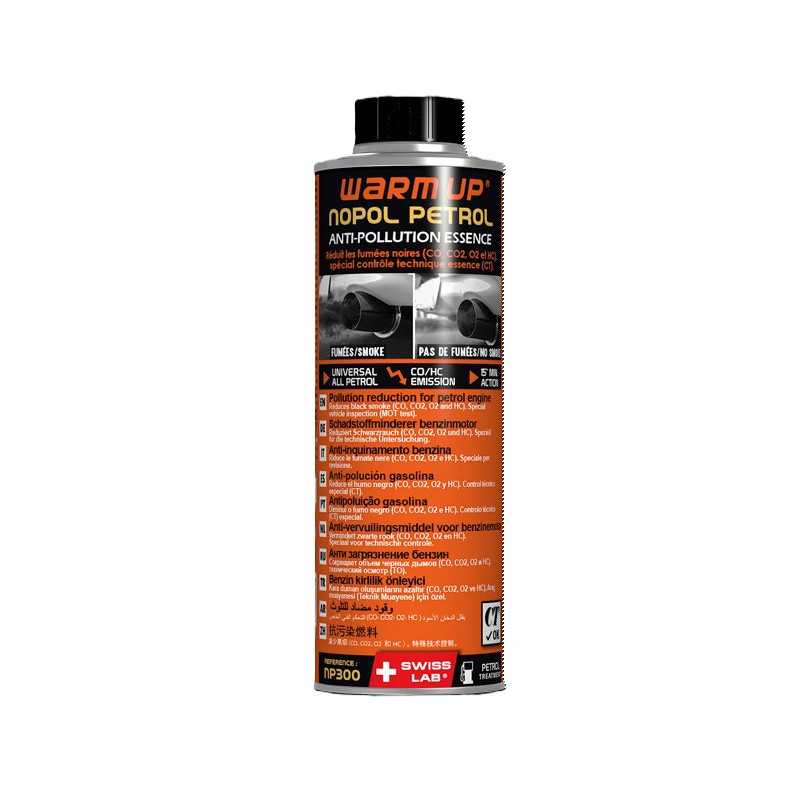 NOPOL PETROL, Traitement anti pollution essence spécial contrôle technique